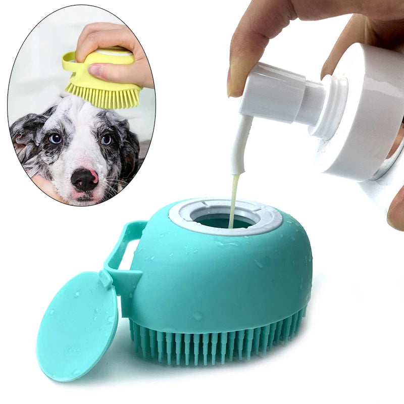 Dog Shampoo Brush